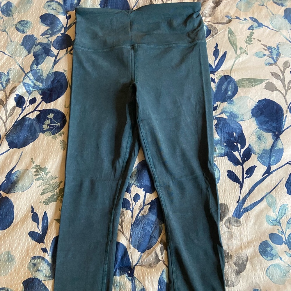 Athleta teal leggings